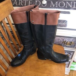 Corso Como Samual two toned leather riding boots